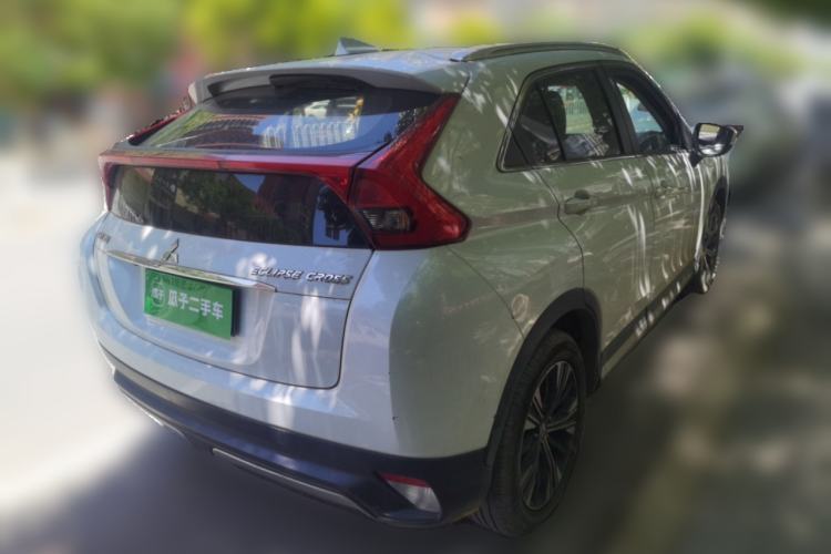 Used Mitsubishi Eclipse Cross 2021 1.5T CVT Four-Wheel Drive Passion Edition Rear Right 45 Deg