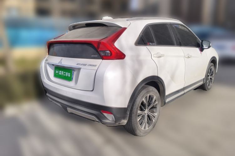 Used Mitsubishi Eclipse Cross 2021 1.5T CVT Four-Wheel Drive Passion Edition Rear Right 45 Deg