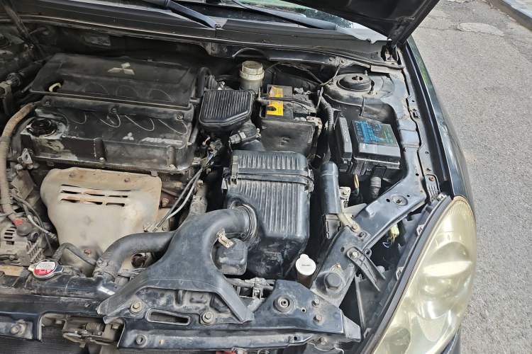 Used Mitsubishi Galant 2009 2.4L Flagship Dynamic Edition Engine Bay Left