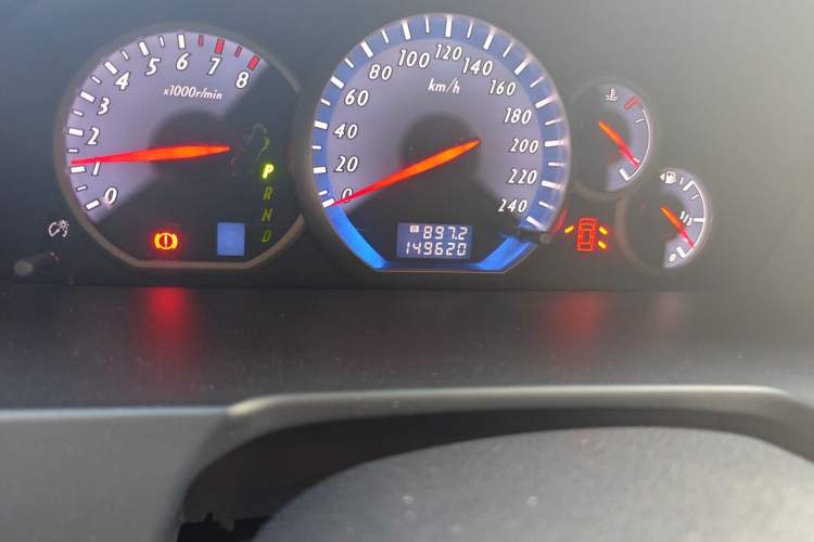 Used Mitsubishi Grandis 2009 2.4 6-Seater Elite Edition Odometer Close Up
