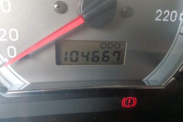 Used Mitsubishi LANCER 2006 1.6L Manual Luxury EXi Odometer Close Up