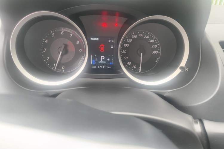 Used Mitsubishi LANCER 2008 2.0T EVOLUTION X BBS Edition Odometer Close Up