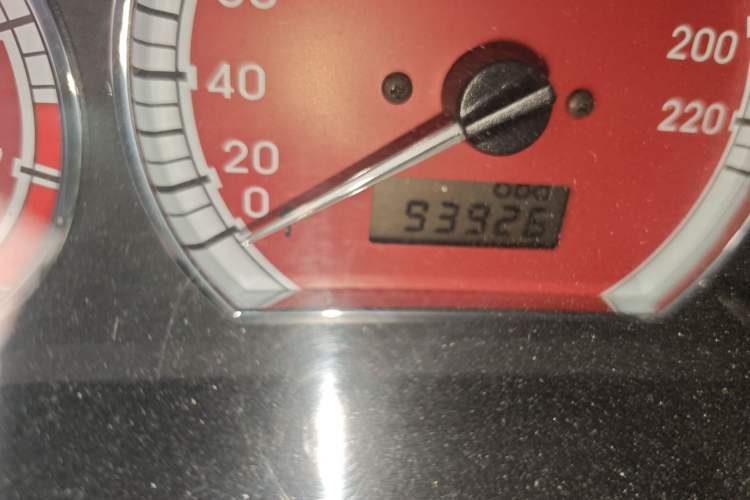 Used Mitsubishi LANCER 2010 1.6L Manual Comfort Sport Model Odometer Close Up