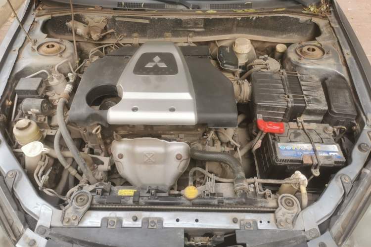 Used Mitsubishi LANCER 2010 Excellence Edition 1.6L Manual Comfort Model Engine Bay