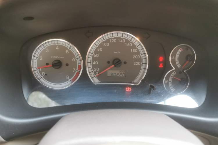 Used Mitsubishi LANCER 2010 Excellence Edition 1.6L Manual Comfort Model Odometer Close Up