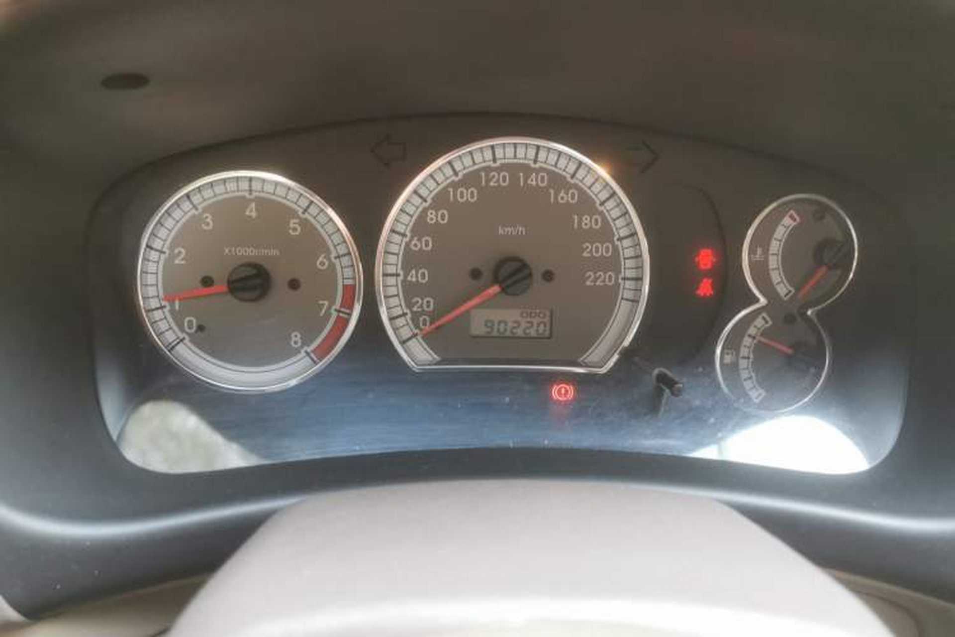 Used Mitsubishi LANCER 2010 Excellence Edition 1.6L Manual Comfort Model Odometer Close Up