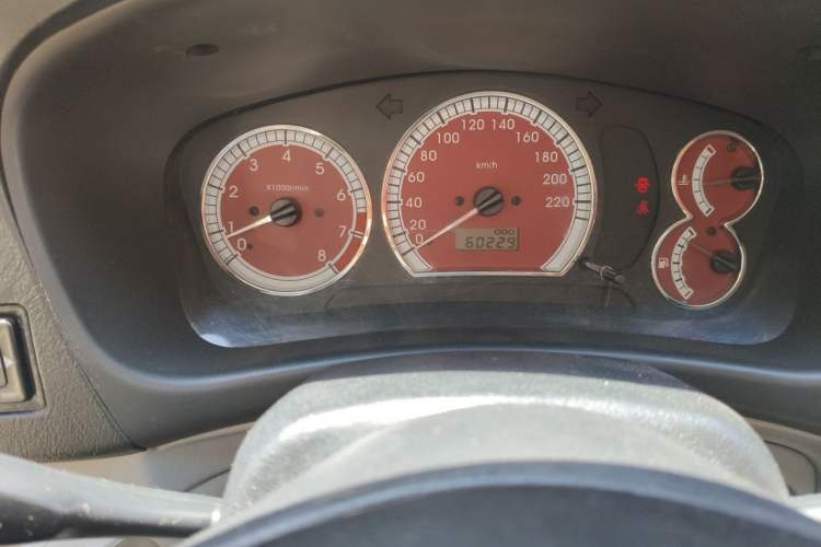 Used Mitsubishi LANCER 2010 1.6L Manual Comfort Sport Model Odometer Close Up