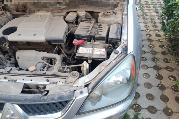 Used Mitsubishi LANCER 2010 Excellence Edition 1.6L Manual Comfort Model Engine Bay Left