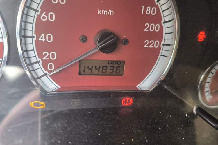 Used Mitsubishi LANCER 2012 1.6L Manual Comfort Edition SEi Odometer Close Up