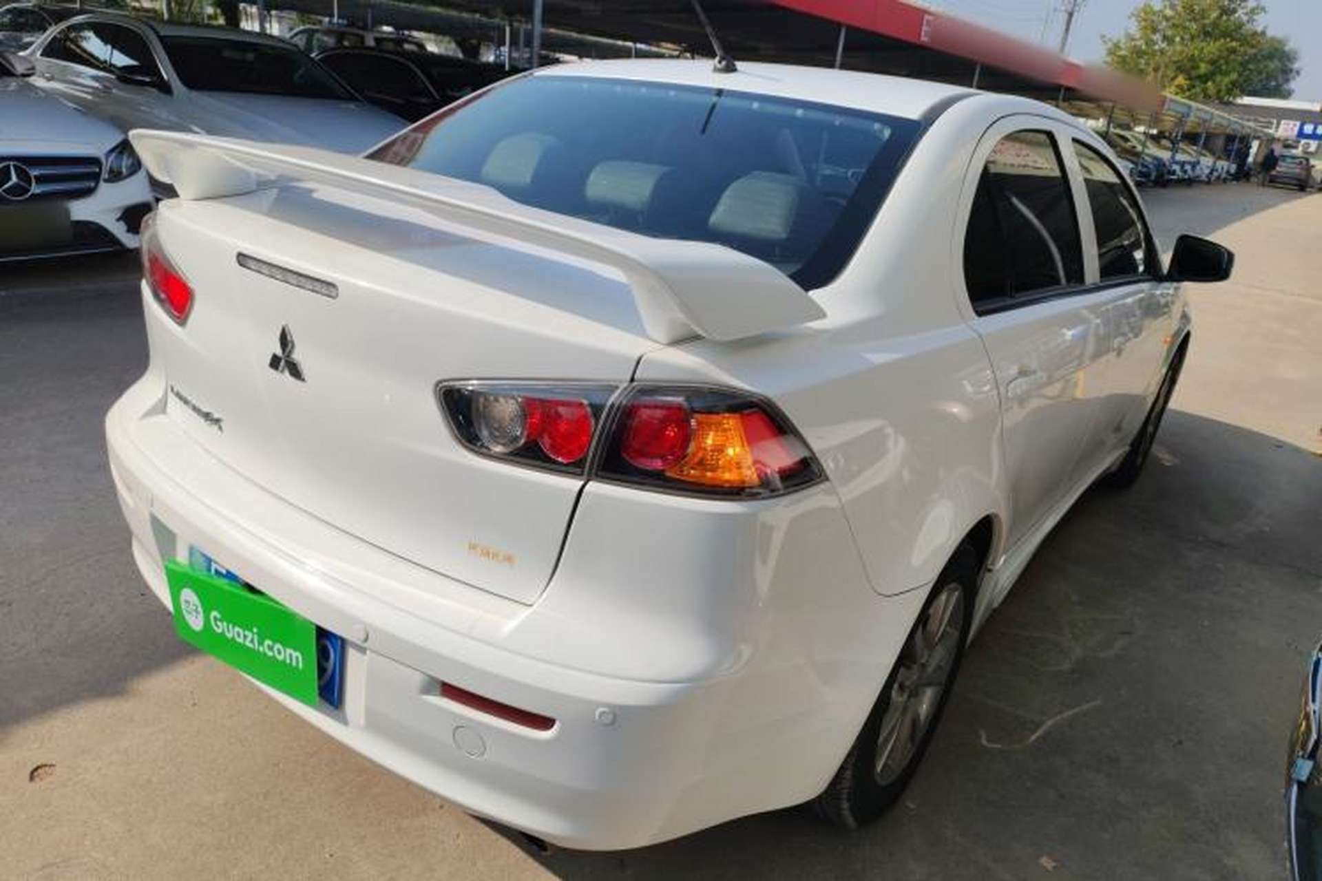 Used Mitsubishi Lancer EX 2014 Racing Edition 1.8L CVT Comfort Model Exterior 5
