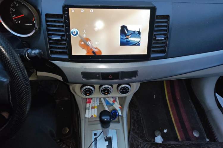 Used Mitsubishi Lancer EX 2010 Fashion Edition 1.8L CVT Comfort Trim Audio And AC Panel