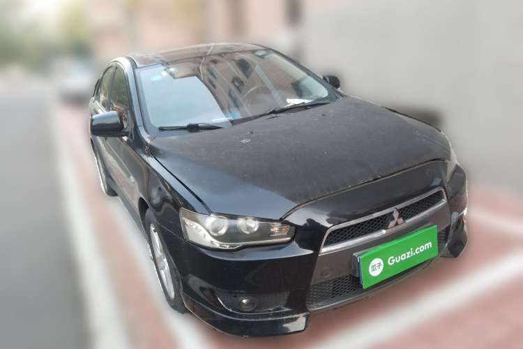 Used Mitsubishi Lancer EX 2010 ZhiShang Edition 1.8L CVT Luxury Model Front Right 45 Deg