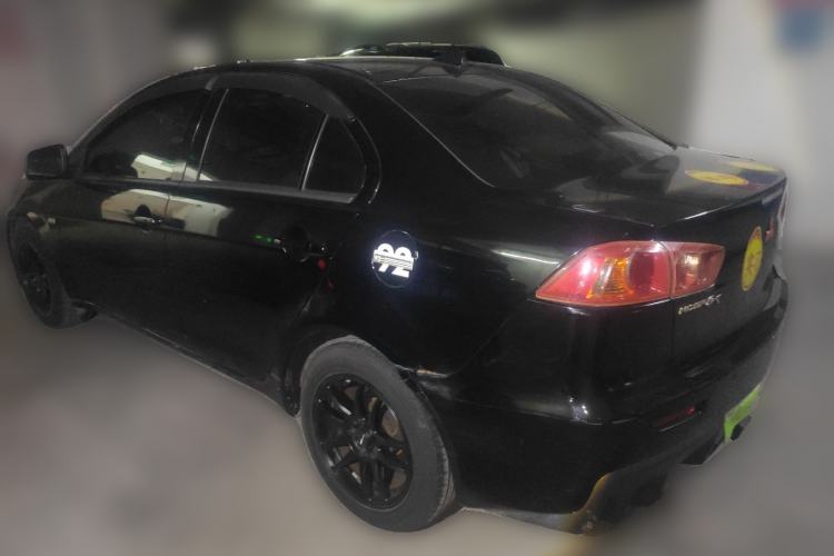 Used Mitsubishi Lancer EX 2010 ZhiShang Edition 1.8L CVT Luxury Model Rear Left 45 Deg