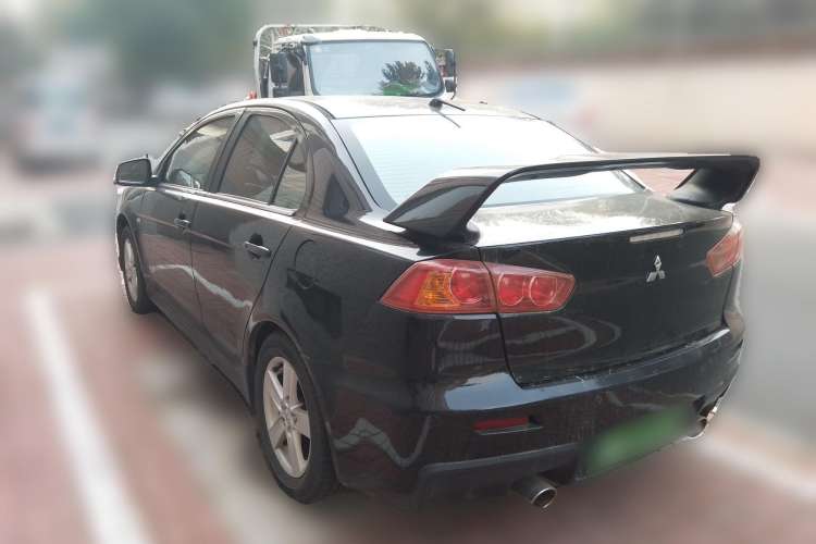Used Mitsubishi Lancer EX 2010 ZhiShang Edition 1.8L CVT Luxury Model Rear Left 45 Deg