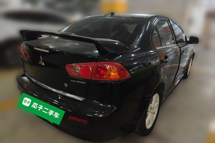 Used Mitsubishi Lancer EX 2010 Sport Version 2.0L CVT Flagship Edition Rear Right 45 Deg
