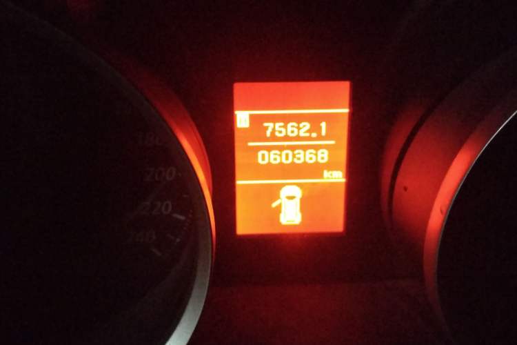Used Mitsubishi Lancer EX 2010 Sports Edition 2.0L Manual Luxury Model Odometer Close Up