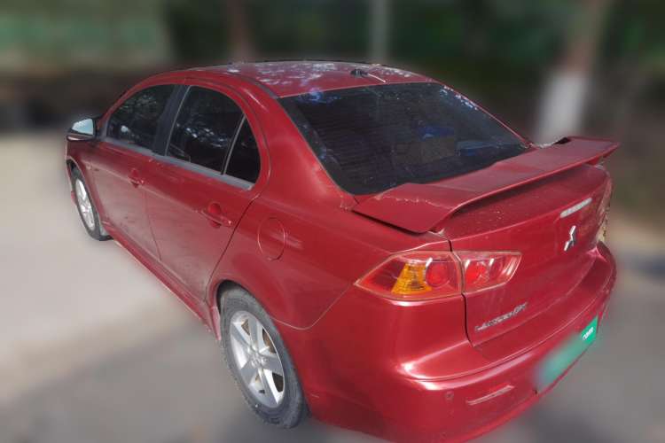 Used Mitsubishi Lancer EX 2010 Chasing Edition 1.8L Manual Luxury Model Rear Left 45 Deg