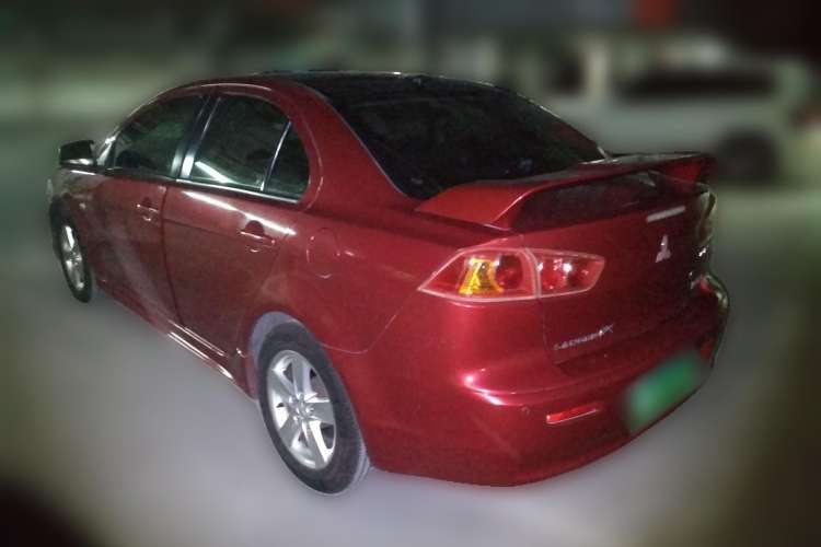 Used Mitsubishi Lancer EX 2010 Sports Edition 2.0L Manual Luxury Model Rear Left 45 Deg