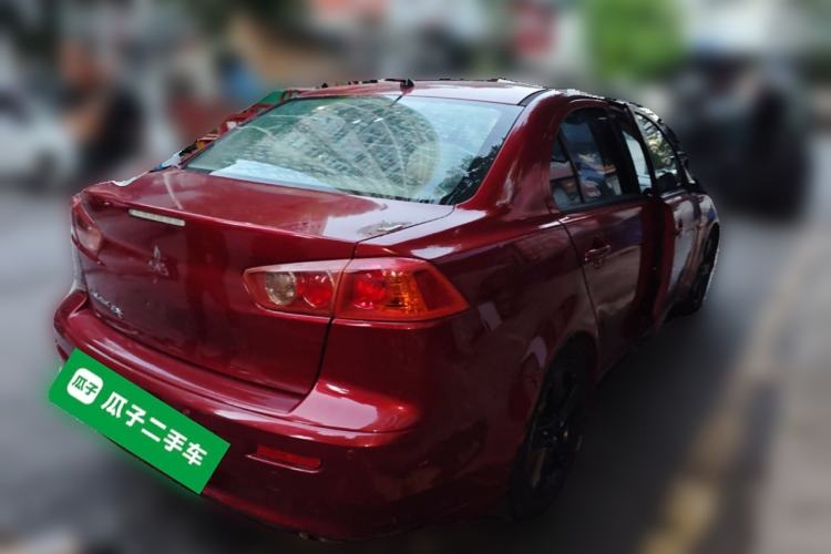 Used Mitsubishi Lancer EX 2010 Fashion Edition 1.8L CVT Comfort Trim Rear Right 45 Deg