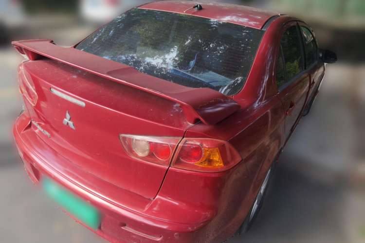 Used Mitsubishi Lancer EX 2010 Chasing Edition 1.8L Manual Luxury Model Rear Right 45 Deg