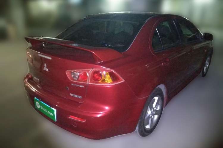 Used Mitsubishi Lancer EX 2010 Sports Edition 2.0L Manual Luxury Model Rear Right 45 Deg