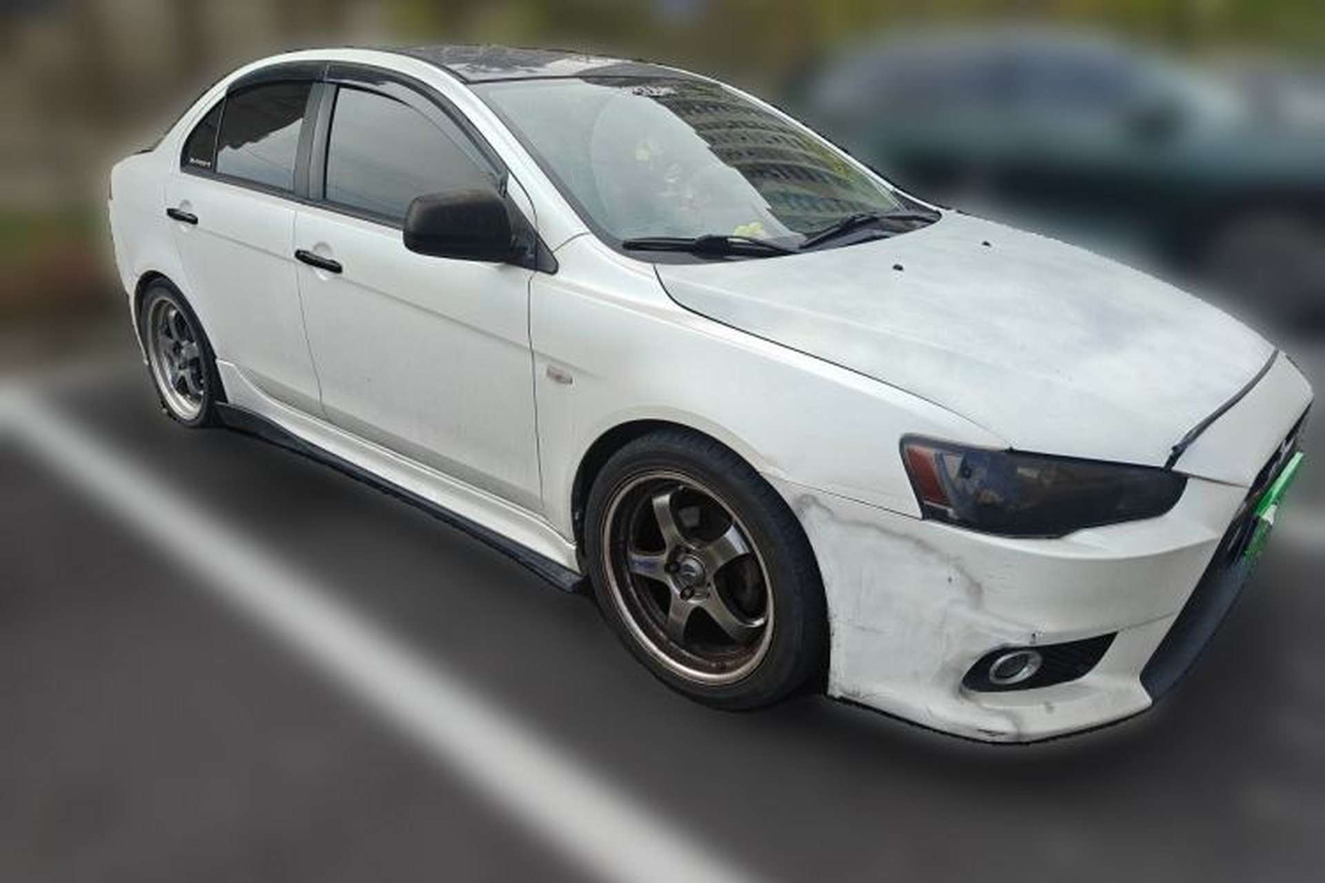 Used Mitsubishi Lancer EX 2010 Fashion Edition 1.8L CVT Luxury Version Front Right 45 Deg