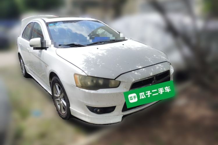 Used Mitsubishi Lancer EX 2010 ZhiShang Edition 1.8L CVT Luxury Model Front Right 45 Deg