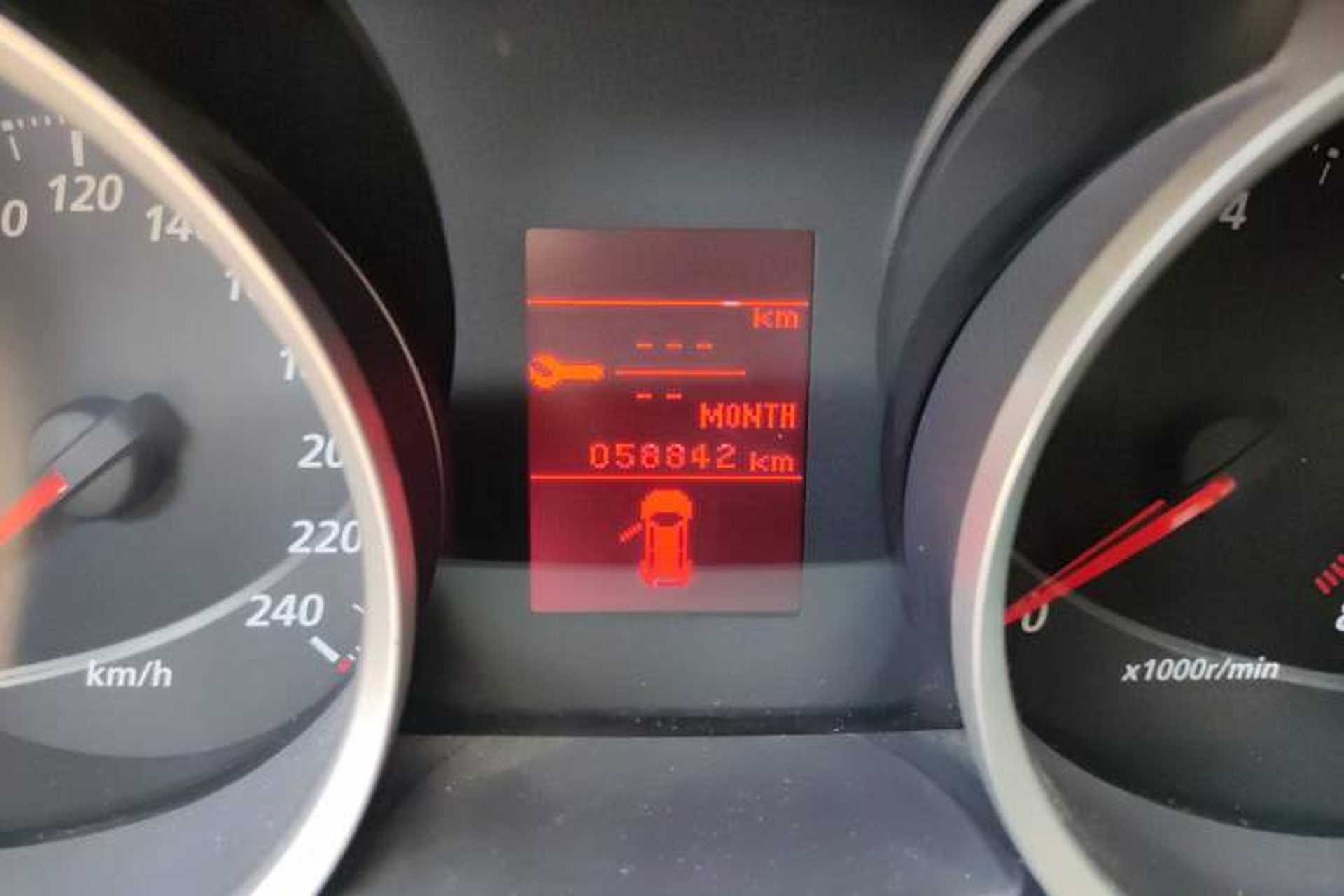 Used Mitsubishi Lancer EX 2010 Fashion Edition 1.8L Manual Comfort Trim Odometer Close Up