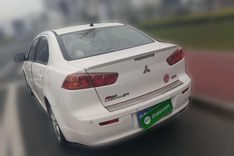Used Mitsubishi Lancer EX 2010 ZhiShang Edition 1.8L CVT Luxury Model Rear Left 45 Deg