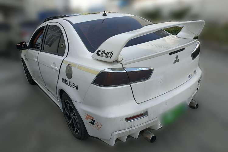 Used Mitsubishi Lancer EX 2010 ZhiShang Edition 1.8L CVT Luxury Model Rear Left 45 Deg