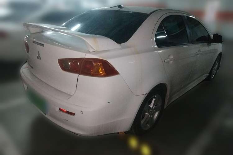 Used Mitsubishi Lancer EX 2010 Chasing Edition 1.8L Manual Luxury Model Rear Right 45 Deg
