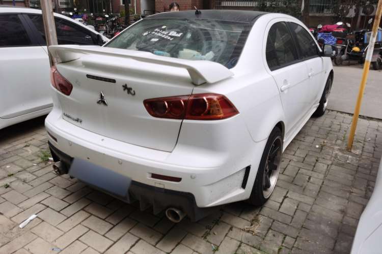 Used Mitsubishi Lancer EX 2010 ZhiShang Edition 1.8L CVT Luxury Model Rear Right 45 Deg