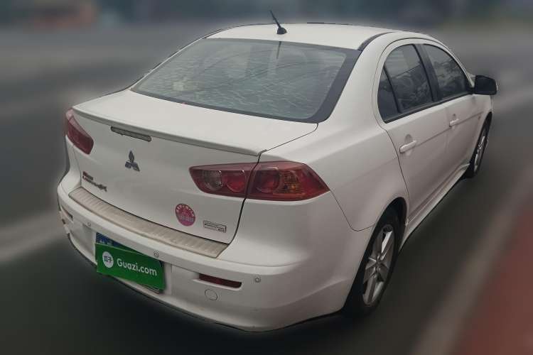 Used Mitsubishi Lancer EX 2010 ZhiShang Edition 1.8L CVT Luxury Model Rear Right 45 Deg
