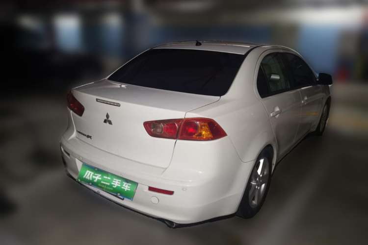 Used Mitsubishi Lancer EX 2010 Fashion Edition 1.8L CVT Comfort Trim Rear Right 45 Deg