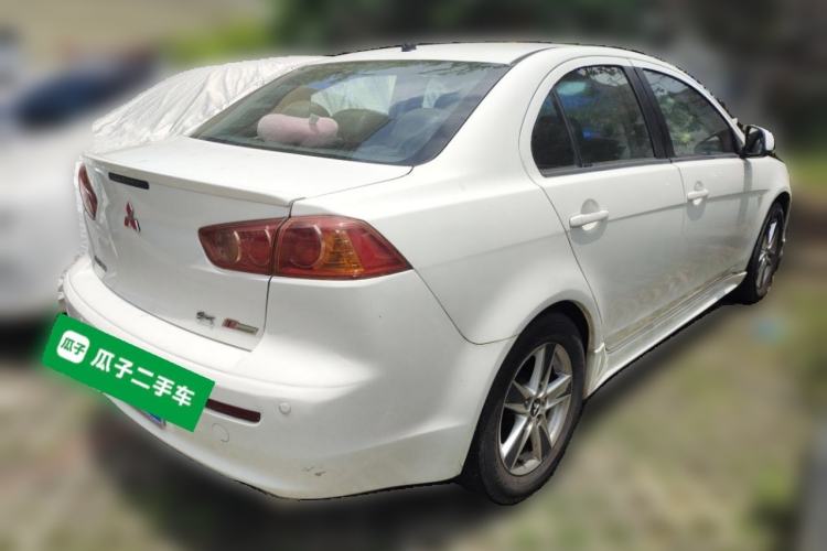 Used Mitsubishi Lancer EX 2010 ZhiShang Edition 1.8L CVT Luxury Model Rear Right 45 Deg