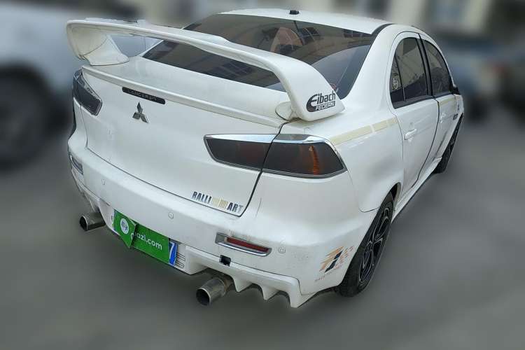 Used Mitsubishi Lancer EX 2010 ZhiShang Edition 1.8L CVT Luxury Model Rear Right 45 Deg