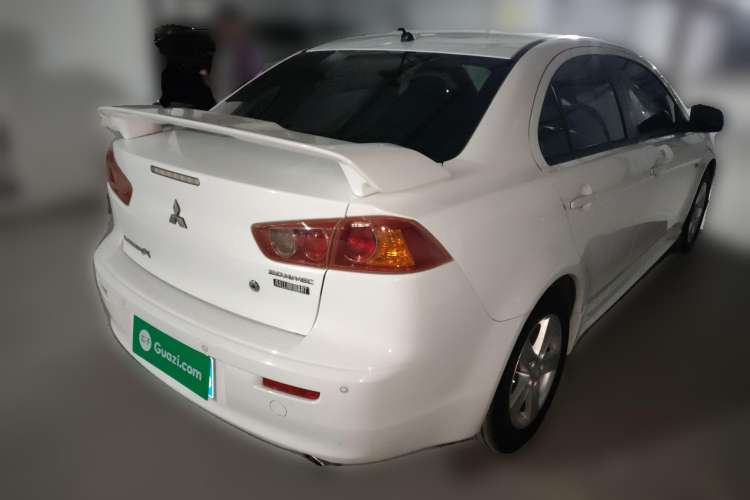 Used Mitsubishi Lancer EX 2010 Sport Version 2.0L CVT Flagship Edition Rear Right 45 Deg