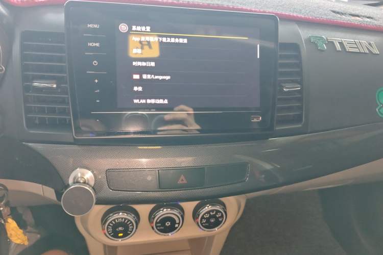 Used Mitsubishi Lancer EX 2010 Chasing Edition 1.8L Manual Luxury Model Audio And AC Panel