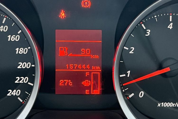 Used Mitsubishi Lancer EX 2011 Chasing Edition 1.8L Manual Luxury Model Odometer Close Up