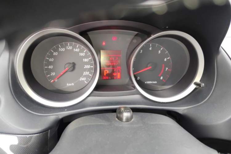 Used Mitsubishi Lancer EX 2011 Chasing Edition 1.8L CVT Luxury Model Odometer Close Up