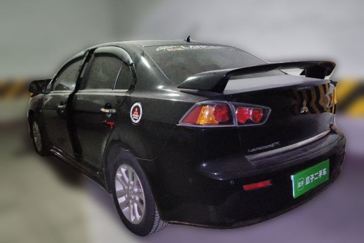Used Mitsubishi Lancer EX 2011 Chasing Edition 1.8L CVT Luxury Model Rear Left 45 Deg