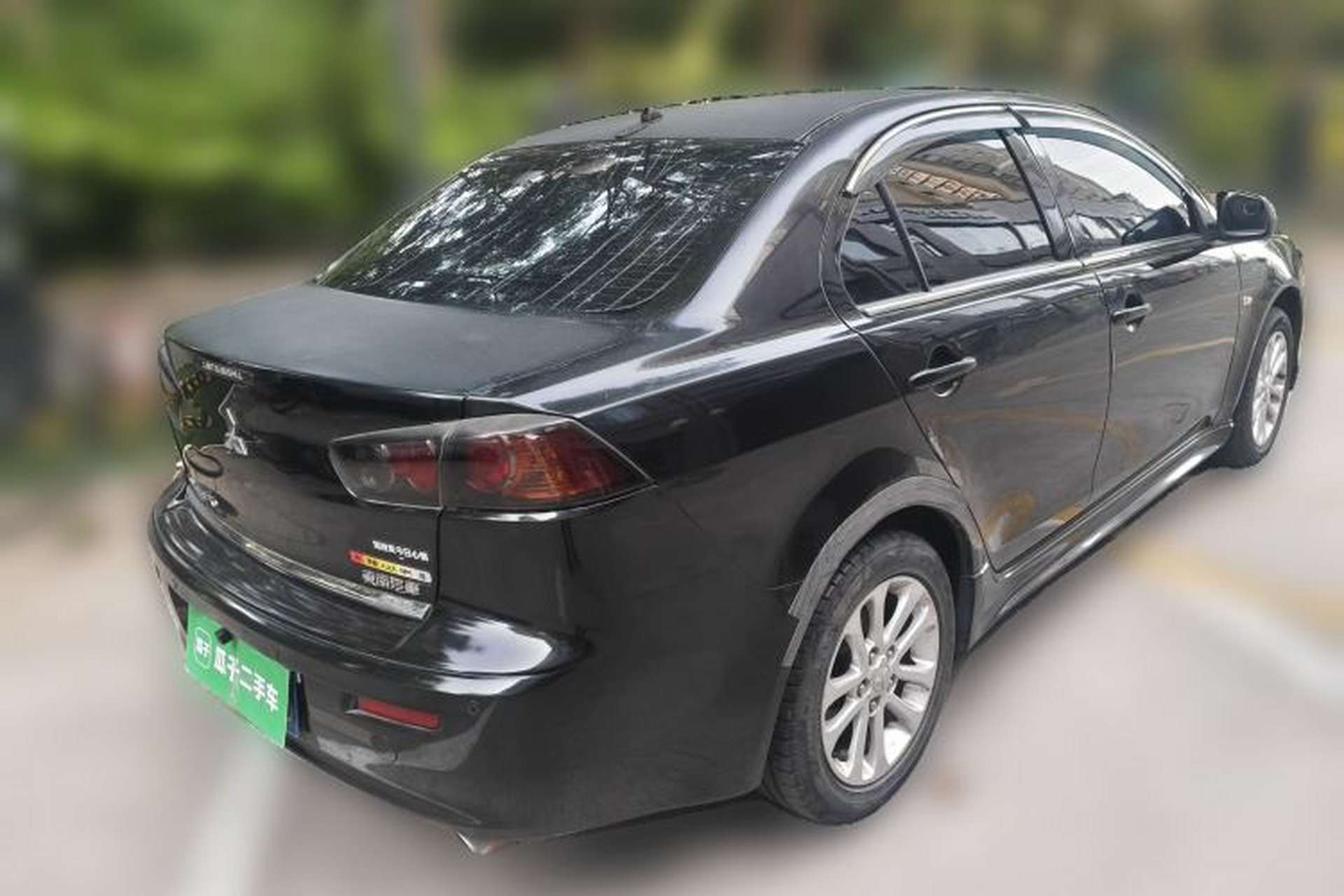 Used Mitsubishi Lancer EX 2011 Chasing Edition 1.8L CVT Luxury Model Rear Right 45 Deg