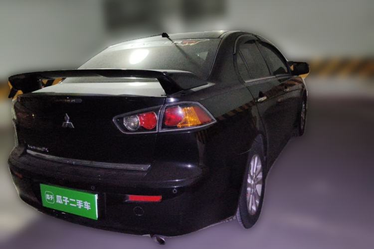 Used Mitsubishi Lancer EX 2011 Chasing Edition 1.8L CVT Luxury Model Rear Right 45 Deg