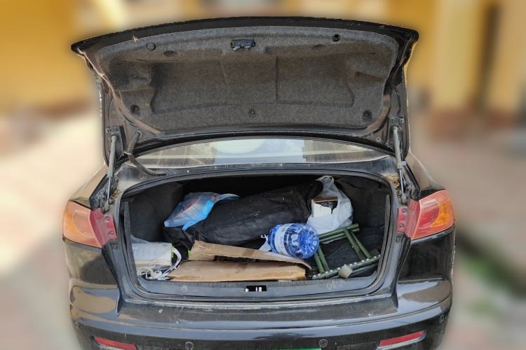 Used Mitsubishi Lancer EX 2011 Fashion Edition 1.8L Manual Smart Type Trunk