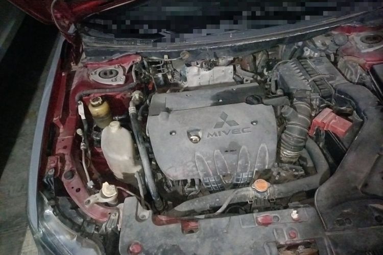 Used Mitsubishi Lancer EX 2011 Chasing Edition 1.8L Manual Luxury Model Engine Bay Right