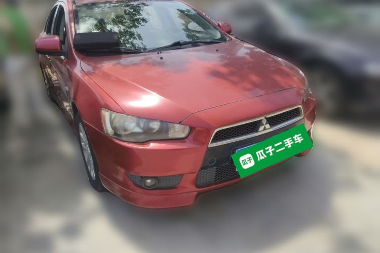 Used Mitsubishi Lancer EX 2011 Chasing Edition 1.8L CVT Luxury Model Front Right 45 Deg