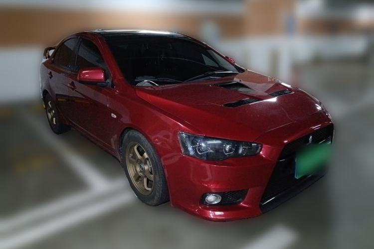 Used Mitsubishi Lancer EX 2011 Chasing Edition 1.8L CVT Luxury Model Front Right 45 Deg