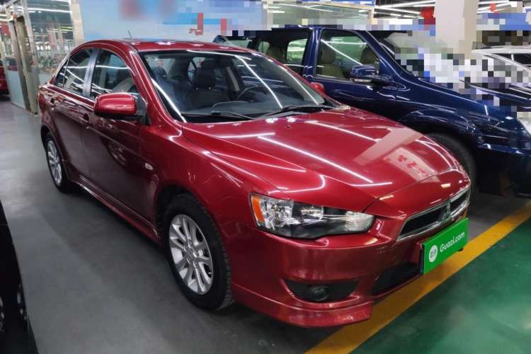 Used Mitsubishi Lancer EX 2011 Chasing Edition 1.8L CVT Luxury Model Front Right 45 Deg