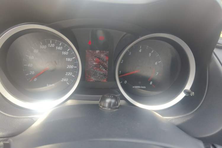 Used Mitsubishi Lancer EX 2011 Chasing Edition 1.8L CVT Luxury Model Odometer Close Up