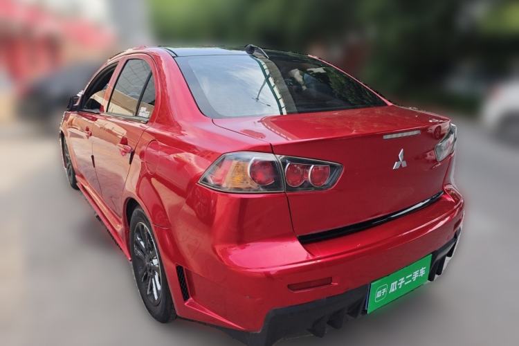 Used Mitsubishi Lancer EX 2011 Chasing Edition 1.8L CVT Luxury Model Rear Left 45 Deg